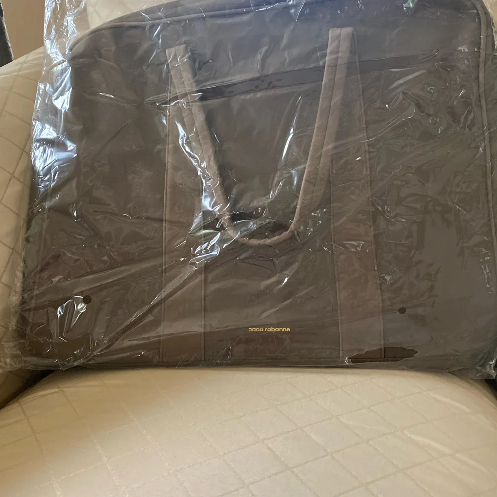 New Paco Rabanne Duffle Bag Weekender Gym Travel Overnight Handbag